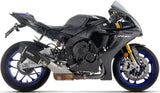 Système D'Échappement Homologué Au Niveau Sonore Indy-Race Evo Aluminium Noir Embout Carby - Arrow Special Parts Compatible Avec Yamaha Yzf-R1 1000 (2025)