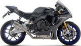Système D'Échappement Non Catalysé Et Sans Homologation Acoustique Indy-Race Evo Titanium Embout Carby - Arrow Special Parts Compatible Avec Yamaha Yzf-R1 1000 (2025)