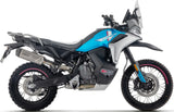 Système D'Échappement Homologué Au Niveau Sonore Indy-Race Evo Titanium Embout Carby - Arrow Special Parts Compatible Avec Cfmoto 800 Mt-X (2025-2026)