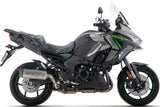 Système D'Échappement Complet Sans Catalyseur Et Homologué Au Niveau Sonore Indy-Race Evo Titanium Embout Carby - Arrow Special Parts Compatible Avec Kawasaki Versys 1100 (2025-2026)