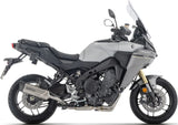 Système D'Échappement Complet Avec Catalyseur Et Homologation Acoustique Indy-Race Evo Titanium Embout Carby - Arrow Special Parts Compatible Avec Yamaha Tracer 9 (2025-2026)