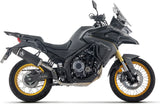 Système D'Échappement Homologué Au Niveau Sonore Indy-Race Aluminium Noir Embout Carby - Arrow Special Parts Compatible Avec Voge Valico 525 Dsx (2025-2026)