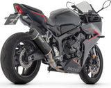 Système D'Échappement Complet Avec Catalyseur Et Homologation Acoustique Indy-Race Evo Aluminium Noir Embout Carby - Arrow Special Parts Compatible Avec Honda Cbr 650 R (2024-2026)