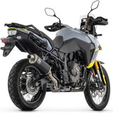 Système D'Échappement Homologué Au Niveau Sonore Indy-Race Aluminium Noir Acier - Arrow Special Parts Compatible Avec Suzuki V-Strom 800 De (2023-2024)