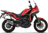 Système D'Échappement Complet Sans Catalyseur Et Homologué Au Niveau Sonore Indy-Race Aluminium Acier - Arrow Special Parts Compatible Avec Moto Morini X-Cape 650 (2022-2025)
