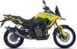 Système D'Échappement Complet Sans Catalyseur Et Homologué Au Niveau Sonore Indy-Race Aluminium Noir Embout Acier - Arrow Special Parts Compatible Avec Suzuki V-Strom 800 Se (2025-2026)
