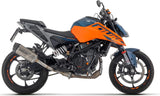 Système D'Échappement Homologué Au Niveau Sonore Indy-Race Titanium Carbon - Arrow Special Parts Compatible Avec Ktm 390 Duke (2024-2026)