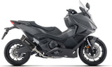 Système D'Échappement Homologué Au Niveau Sonore Indy-Race Evo Aluminium Noir Embout Carby - Arrow Special Parts Compatible Avec Honda Forza 750 (2025-2026)
