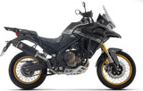 Système D'Échappement Homologué Au Niveau Sonore Indy-Race Aluminium Noir Embout Carby - Arrow Special Parts Compatible Avec Voge Valico 625 Dsx (2025-2026)