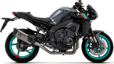 Système D'Échappement Complet Non Catalysé Et Sans Homologation Acoustique Pista Titanium Carbon - Arrow Special Parts Compatible Avec Yamaha Mt-10 (2022-2024)