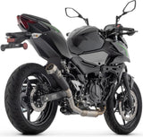 Système D'Échappement Complet Sans Catalyseur Et Homologué Au Niveau Sonore Pro-Race Nichrom Noir - Arrow Special Parts Compatible Avec Kawasaki Ninja 500 (2024-2026)