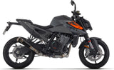 Système D'Échappement Homologué Au Niveau Sonore Pro-Race Nichrom Noir - Arrow Special Parts Compatible Avec Ktm 990 Duke (2024-2026)
