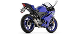 Système D'Échappement Complet Non Catalysé Et Sans Homologation Acoustique Pro-Race Nichrom Embout Acier - Arrow Special Parts Compatible Avec Yamaha Yzf R125 (2025-2026)