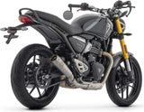 Système D'Échappement Homologué Au Niveau Sonore Pro-Race Nichrom - Arrow Special Parts Compatible Avec Triumph Speed 400 (2024-2025)