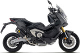Système D'Échappement Homologué Au Niveau Sonore Race-Tech Short Aluminium Noir Embout Carby - Arrow Special Parts Compatible Avec Honda X-Adv 750 (2025-2026)