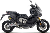 Système D'Échappement Homologué Au Niveau Sonore Race-Tech Aluminium Noir Embout Carby - Arrow Special Parts Compatible Avec Honda X-Adv 750 (2025-2026)