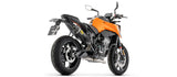 Système D'Échappement Complet Non Catalysé Et Sans Homologation Acoustique Race-Tech Aluminium Noir Embout Carby - Arrow Special Parts Compatible Avec Ktm 790 Duke (2025-2026)