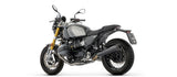 Système D'Échappement Homologué Au Niveau Sonore Rebel Titanium Embout Carby - Arrow Special Parts Compatible Avec Bmw R12 Nine T (2024-2026)