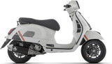 Système D'Échappement Complet Avec Catalyseur Et Homologation Acoustique Urban Aluminium Noir Embout Acier - Arrow Special Parts Compatible Avec Piaggio Vespa Gts 310 (2025-2026)