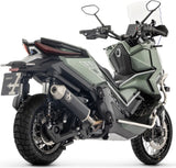 Système D'Échappement Homologué Au Niveau Sonore Urban Aluminium Noir - Arrow Special Parts Compatible Avec Zontes Zt 368 G (2025-2026)