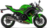 Système D'Échappement Complet Sans Catalyseur Et Homologué Au Niveau Sonore Veloce Titanium Embout Carby - Arrow Special Parts Compatible Avec Kawasaki Z 650 (2024-2026)