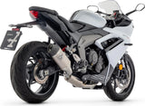 Système D'Échappement Complet Non Catalysé Et Sans Homologation Acoustique Veloce Titanium Carbon - Arrow Special Parts Compatible Avec Triumph Daytona 660 (2024-2026)