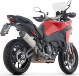 Système D'Échappement Homologué Au Niveau Sonore Veloce Titanium Embout Carby - Arrow Special Parts Compatible Avec Ducati Multistrada V2 - S (2025)