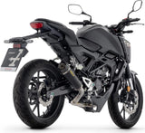 Système D'Échappement Complet Non Catalysé Et Sans Homologation Acoustique X-Kone Aluminium Noir Carbon - Arrow Special Parts Compatible Avec Honda Cb 125 R (2024-2026)