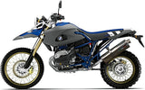 Système D'Échappement Homologué Au Niveau Sonore Trioval Acier - Gpr Compatible Avec Bmw Hp 2 Enduro (2006-2009)