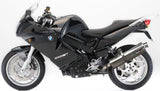 Système D'Échappement Homologué Au Niveau Sonore Trioval Acier - Gpr Compatible Avec Bmw F 800 - S - St (2006-2011)