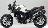 Système D'Échappement Homologué Au Niveau Sonore Furore Aluminium Noir - Gpr Compatible Avec Bmw F 800 R (2009-2014)