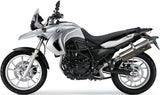 Système D'Échappement Homologué Au Niveau Sonore Trioval Acier - Gpr Compatible Avec Bmw F 650 Gs Twin (2008-2018)