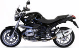 Système D'Échappement Homologué Au Niveau Sonore Albus Ceramic Aluminium Blanc - Gpr Compatible Avec Bmw R 1200 (2011-2014)