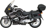 Système D'Échappement Homologué Au Niveau Sonore Furore Aluminium Noir - Gpr Compatible Avec Bmw R 1100 Rt (1994-2001)