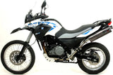 Système D'Échappement Homologué Au Niveau Sonore Trioval Acier - Gpr Compatible Avec Bmw G 650 Gs - Sertao (2010-2016)