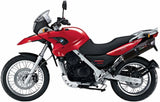 Système D'Échappement Homologué Au Niveau Sonore Furore Aluminium Noir - Gpr Compatible Avec Bmw F 650 Gs (2004-2007)