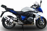 Système D'Échappement Homologué Au Niveau Sonore Albus Ceramic Aluminium Blanc - Gpr Compatible Avec Bmw R 1200 Rs Lc (2015-2016)