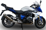 Système D'Échappement Homologué Au Niveau Sonore Trioval Acier - Gpr Compatible Avec Bmw R 1200 Rs Lc (2015-2016)