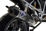Système D'Échappement Homologué Au Niveau Sonore Relevance Carbon Carbon Cap - Termignoni Compatible Avec Bmw R 1200 Gs (2013-2016)