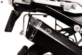 Système D'Échappement Homologué Au Niveau Sonore Scream Adv Acier Inox Noir Carbon Cap - Termignoni Compatible Avec Bmw R 1200 Gs (2017-2018)