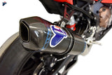 Système D'Échappement Complet Sans Homologation Acoustique Relevance Carbon T Carbon Cap - Termignoni Compatible Avec Bmw S 1000 Rr (2019-2020)