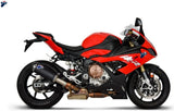 Système D'Échappement Homologué Au Niveau Sonore Relevance Titanium Noir Carbon Cap - Termignoni Compatible Avec Bmw S 1000 Rr (2019-2020)