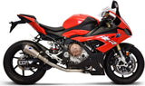 Système D'Échappement Complet Sans Homologation Acoustique Relevance Titanium Carbon Cap - Termignoni Compatible Avec Bmw S 1000 Rr (2019-2020)