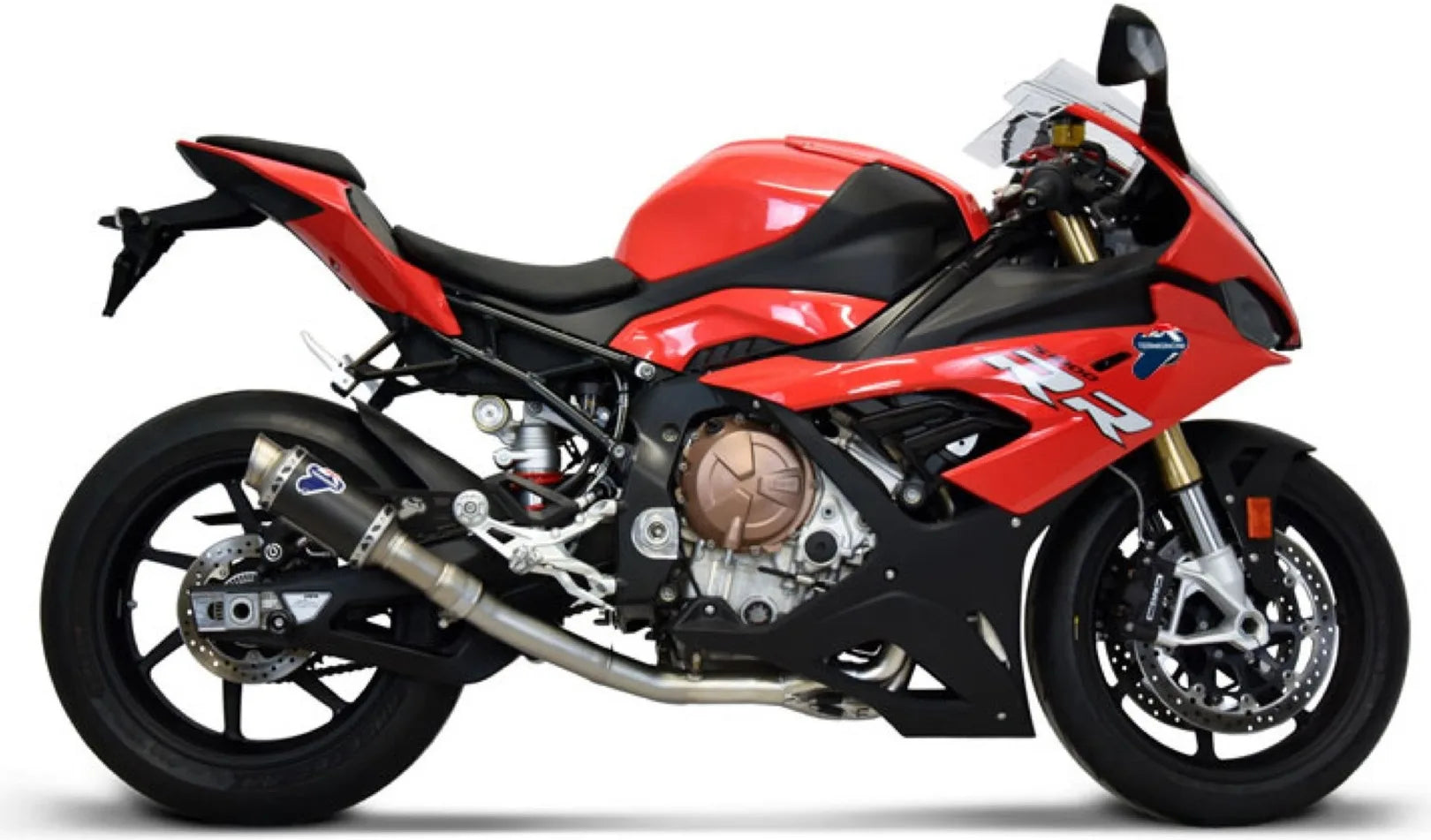 Système D'Échappement Complet Sans Homologation Acoustique Gp Carbon - Termignoni Compatible Avec Bmw S 1000 Rr (2019-2020)