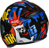 Casque Intégral Pour Moto Hjc C10 Advanced Polycarbonate Composite Mc23 Fop Taille 09 L