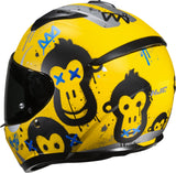 Casque Intégral Pour Moto Hjc C10 Advanced Polycarbonate Composite Mc3Sf Geti Taille 04 Xxxs