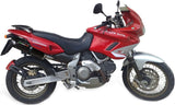 Double Sortie D'Échappement Homologuée Au Niveau Sonore Furore Aluminium Noir - Gpr Compatible Avec Cagiva Gran Canyon (1998-2000)