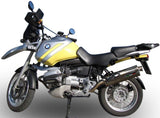Système D'Échappement Complet Avec Catalyseur Et Homologation Acoustique Trioval Acier - Gpr Compatible Avec Bmw R 1100 Gs - - Rt (1994-1998)