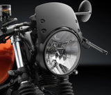 Aluminium Saute-Vent Court - Rizoma Compatible Avec Triumph Thruxton 1200 R (2016-2020)