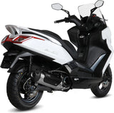 Système D'Échappement Complet Sans Catalyseur Et Homologué Au Niveau Sonore Urban Acier - Mivv Compatible Avec Kymco Downtown 350 (2015-2016)